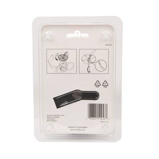 Tête de coupe lame MAKITA 198848-3 1 lame courbée plastique Ø230mm Makita - Image 3