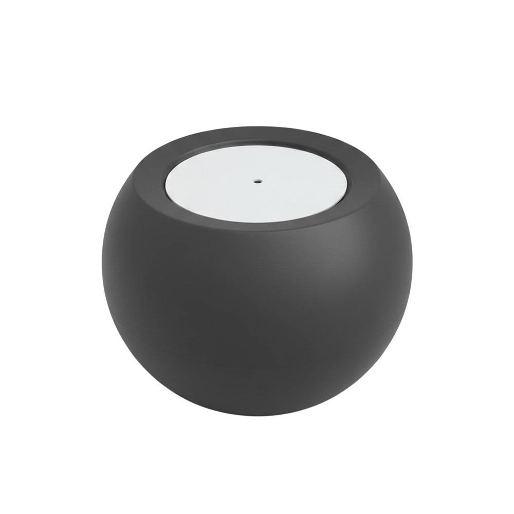 Table de jardin ronde querida hauteur 70 cm – design boule xxl-plast'up rotomoulage - Image 2