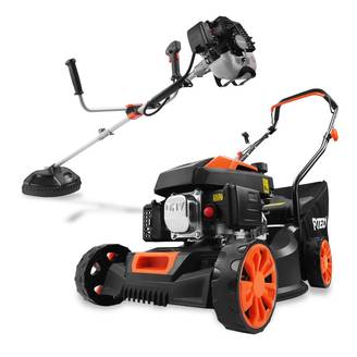 FUXTEC - Pack thermique Fuxtec tondeuse 79,8 cm³ et débroussailleuse 25,4 cm³ pour entretien complet du jardin – Fuxtec
