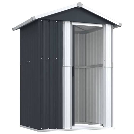 Vidaxl - Abri de jardin Anthracite 126x97,5x177 cm Acier galvanisé vidaXL 316235 - Image 5