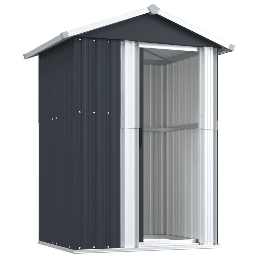 Vidaxl - Abri de jardin Anthracite 126x97,5x177 cm Acier galvanisé vidaXL 316235 - Image 5