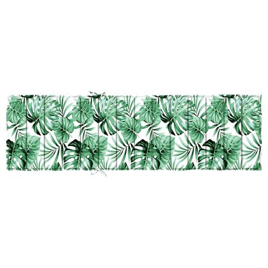PANGIVO - Coussin de chaise longue tissu oxford motif feuilles 200 x 50 x 4 cm - PANGIVO - Image 5