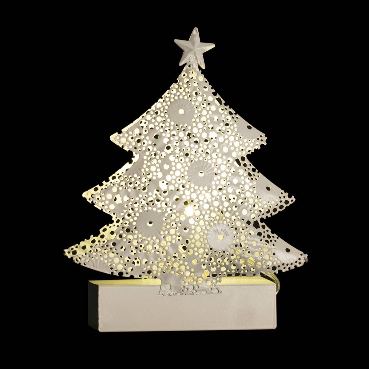 Feeric Christmas - Sapin lumineux 2 LED blanc chaud - Feeric Lights & Christmas - Imagen 4
