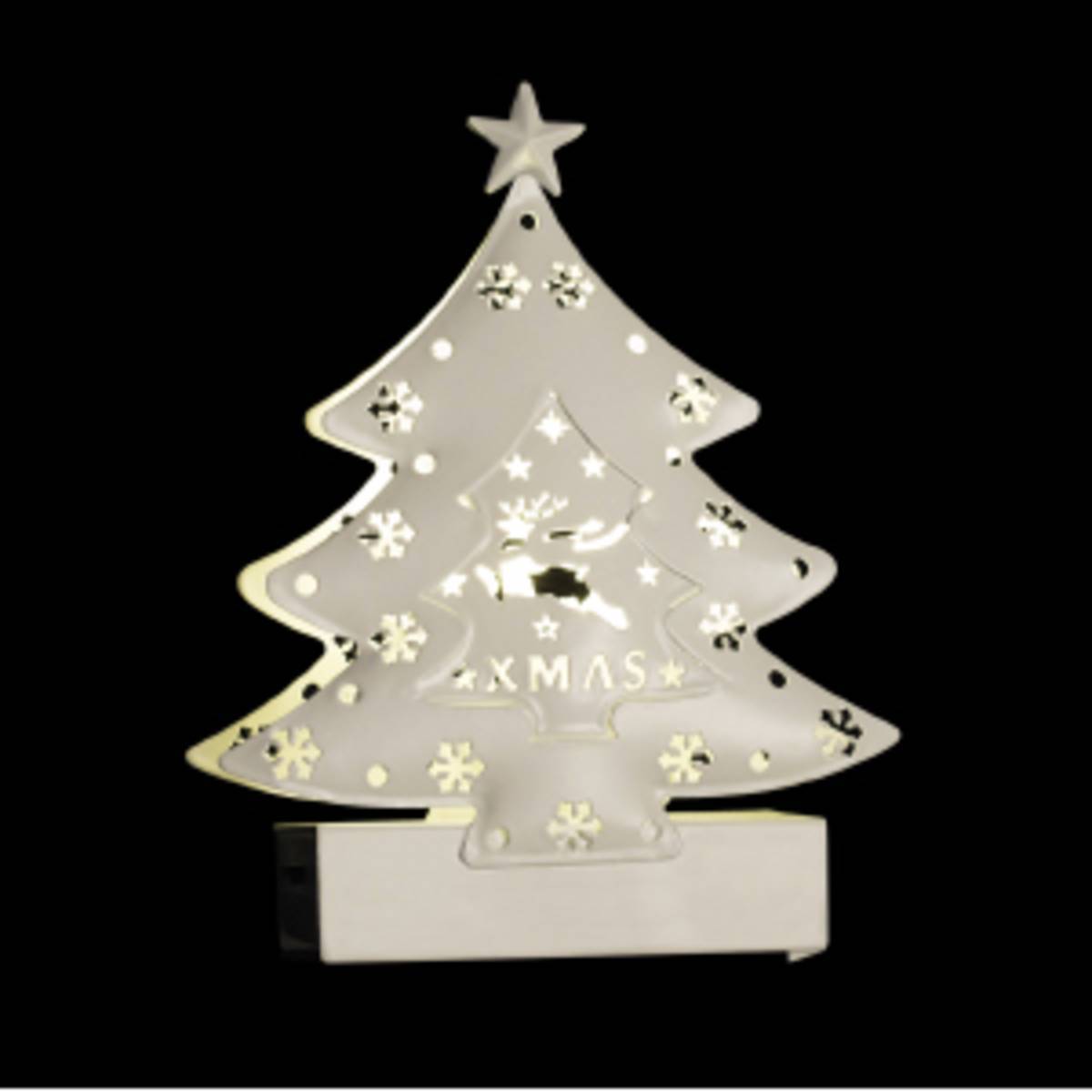 Feeric Christmas - Sapin lumineux 2 LED blanc chaud - Feeric Lights & Christmas - Imagen 3
