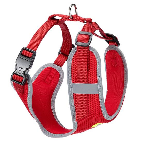 Ferplast - Ferplast Harnais Petit Chien NIKITA S, Harnais pour Chien Respirant, Rembourré et Ajustable, Facile à Porter, Bords Réfléchissants, Poitrine 30-41 cm. - Imagen 1