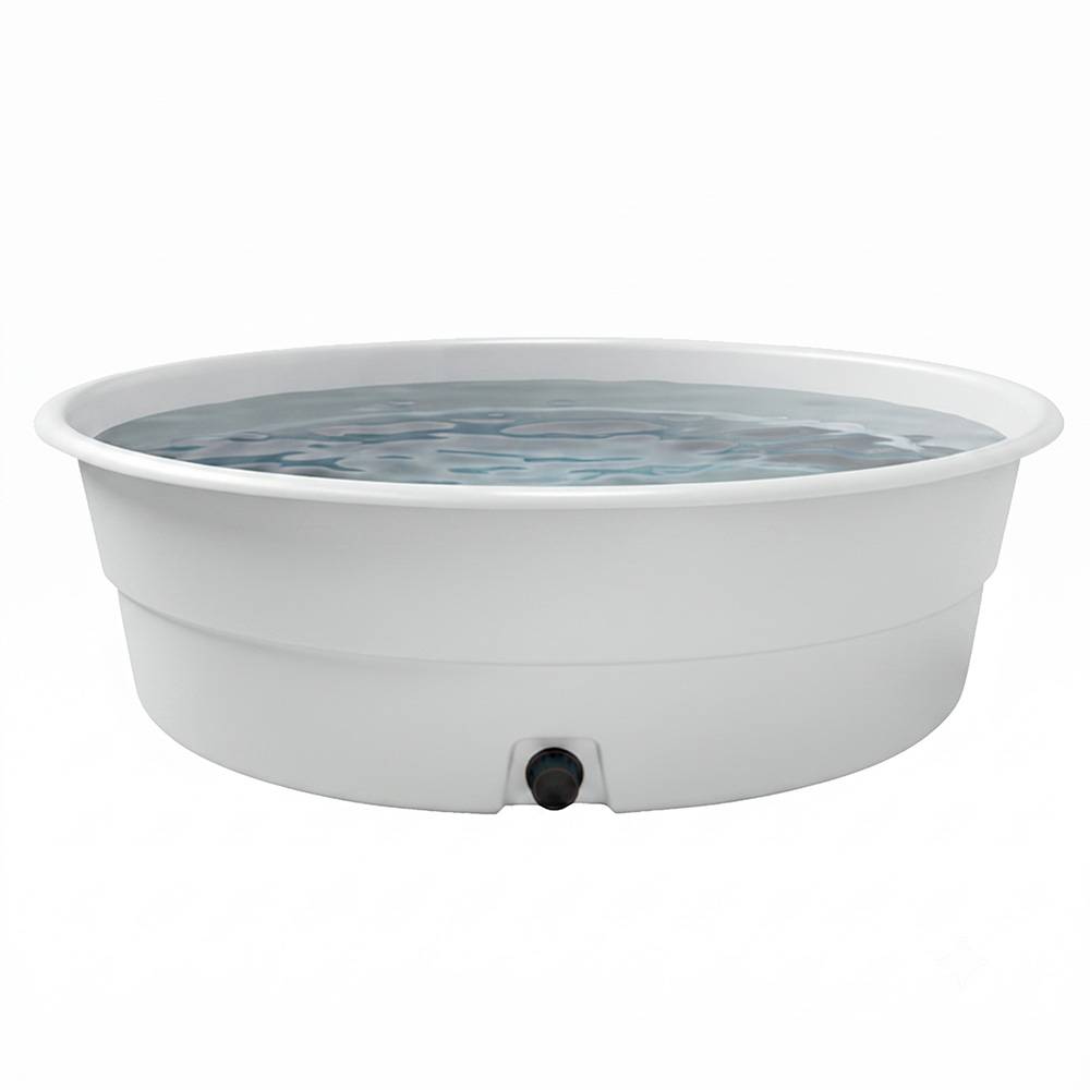 Plast'Up Rotomoulage - Piscine hors-sol 500l blanche - plast'up rotomoulage - Image 1