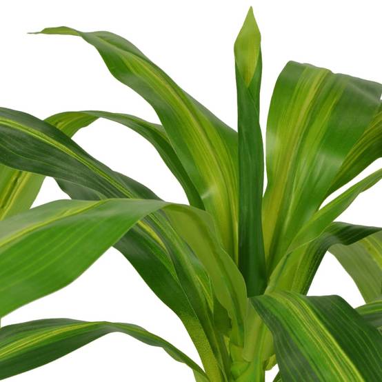 Vidaxl - Plante artificielle avec pot Dracaena 100 cm Vert - Image 2
