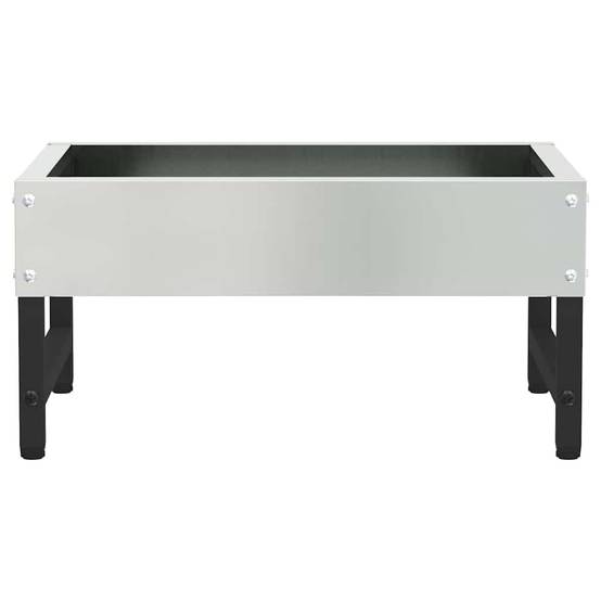 Mangeoire Oiseaux Galvanisée Robuste Anti-Rouille 3kg Argent - ComfortXL Outdoor Living - Image 5