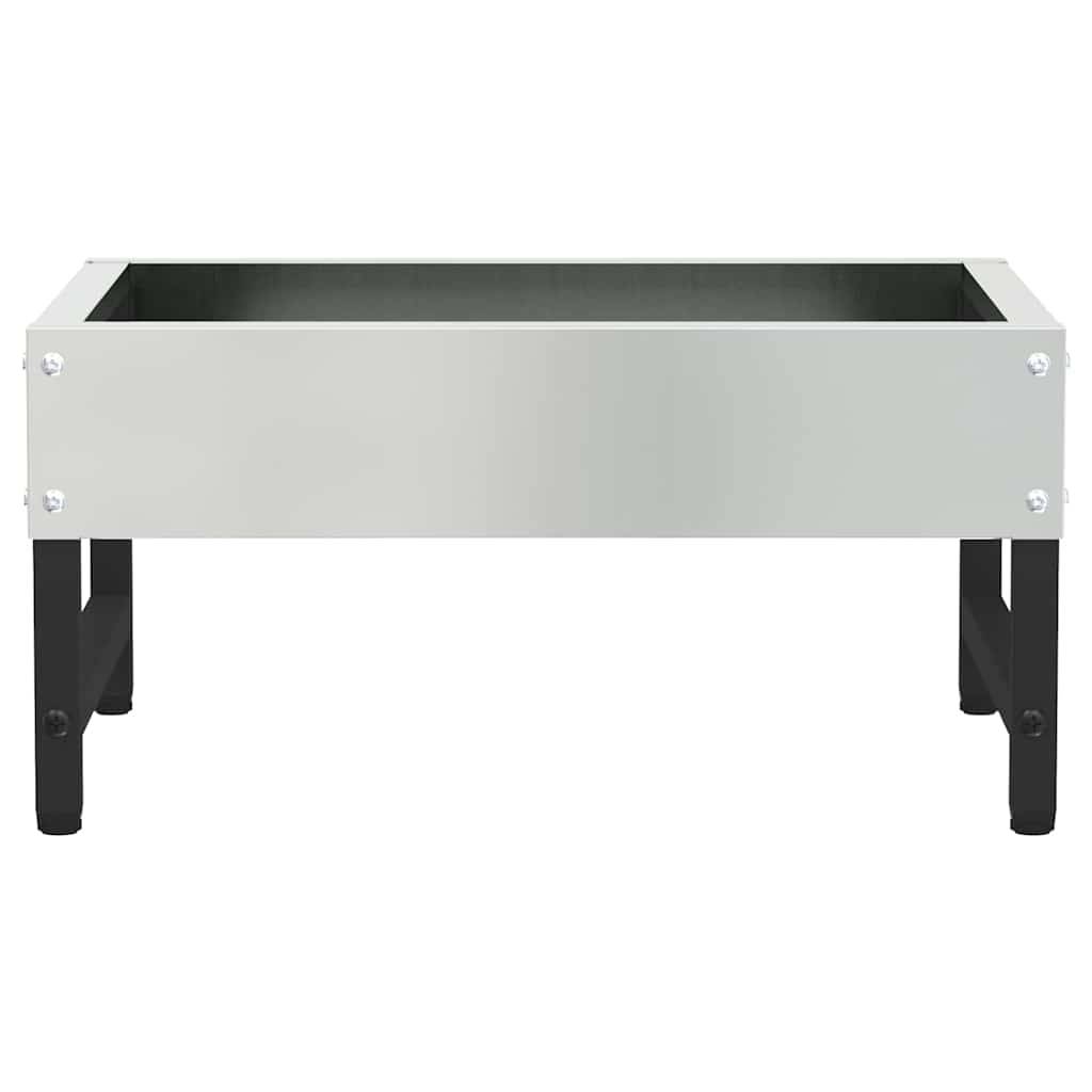 Mangeoire Oiseaux Galvanisée Robuste Anti-Rouille 3kg Argent - ComfortXL Outdoor Living - Image 5