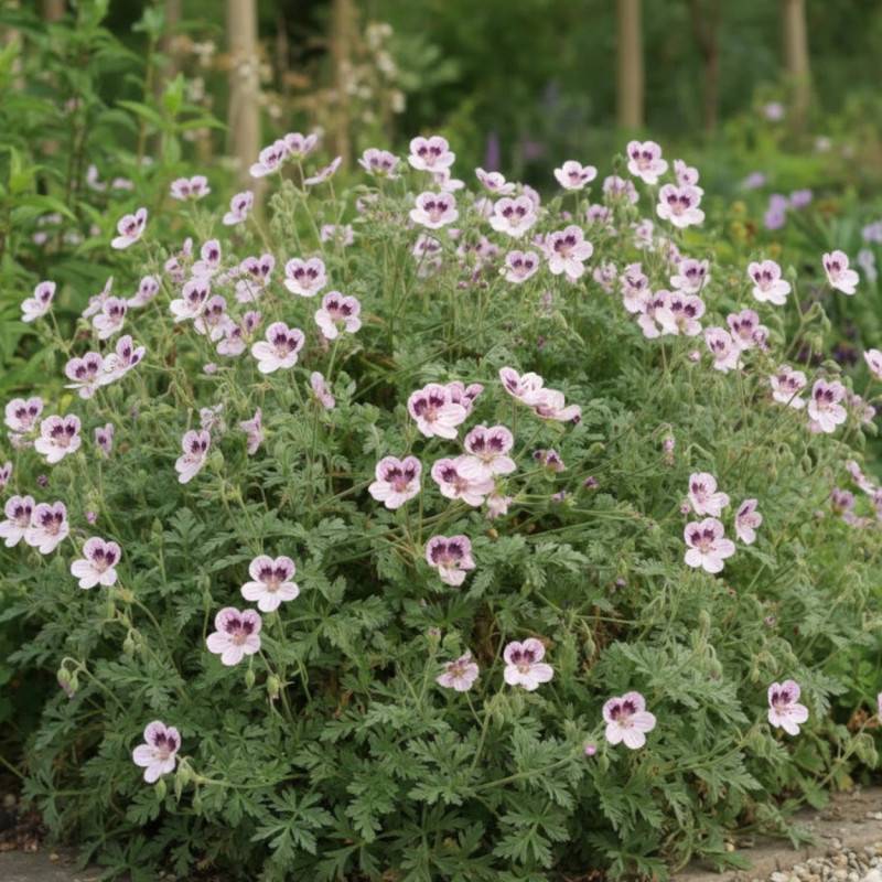 Bec de Grue Natasha, Erodium à fleurs Rose/ - feuillage Persistant - Godet - 5/20 cm - Image 2