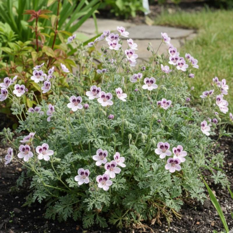 Bec de Grue Natasha, Erodium à fleurs Rose/ - feuillage Persistant - Godet - 5/20 cm - Image 1