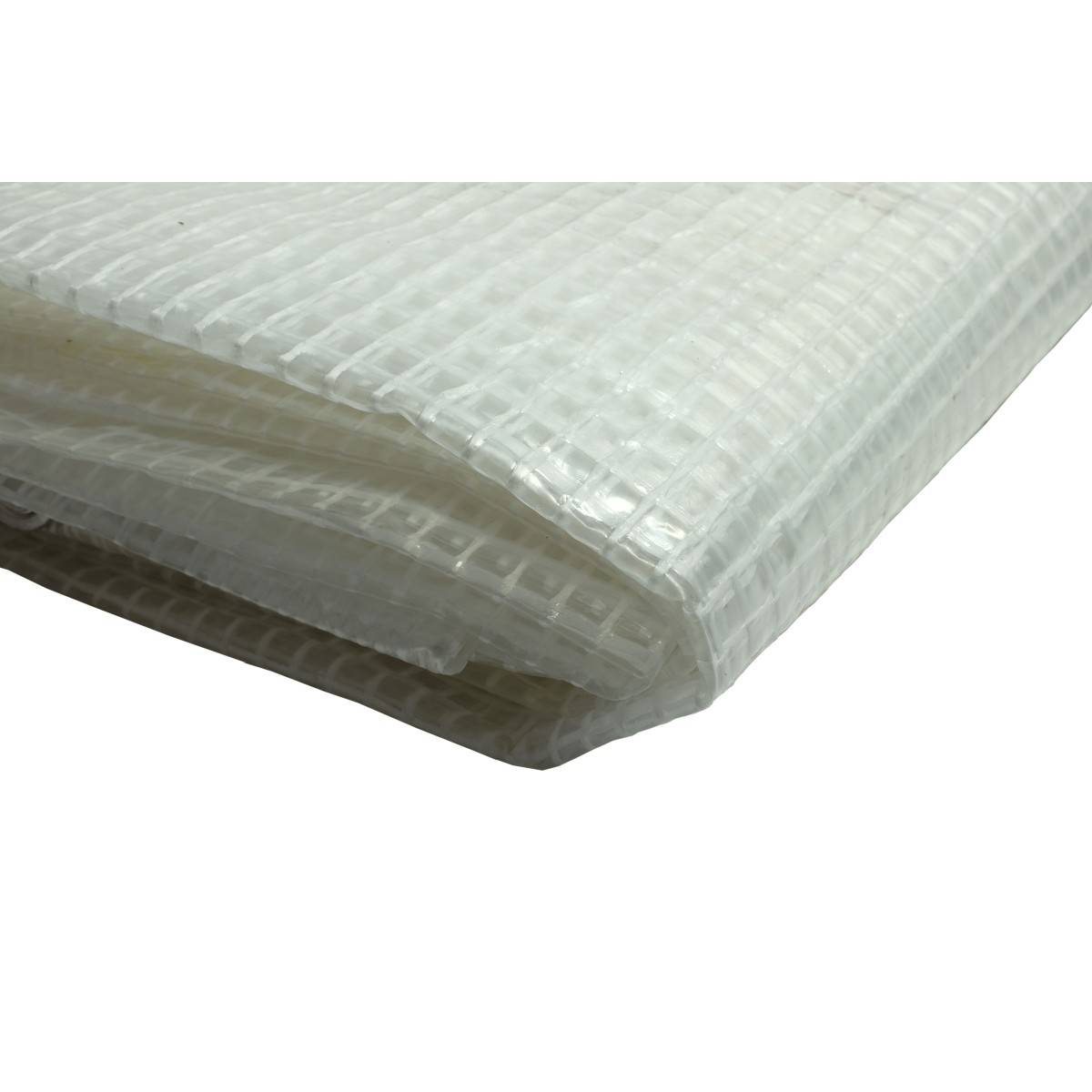 Tecplast - Toile pour pergola et tonnelle 4 x 6 m Transparente polyéthylène 170g/m² KZ GARDEN - Imagen 6