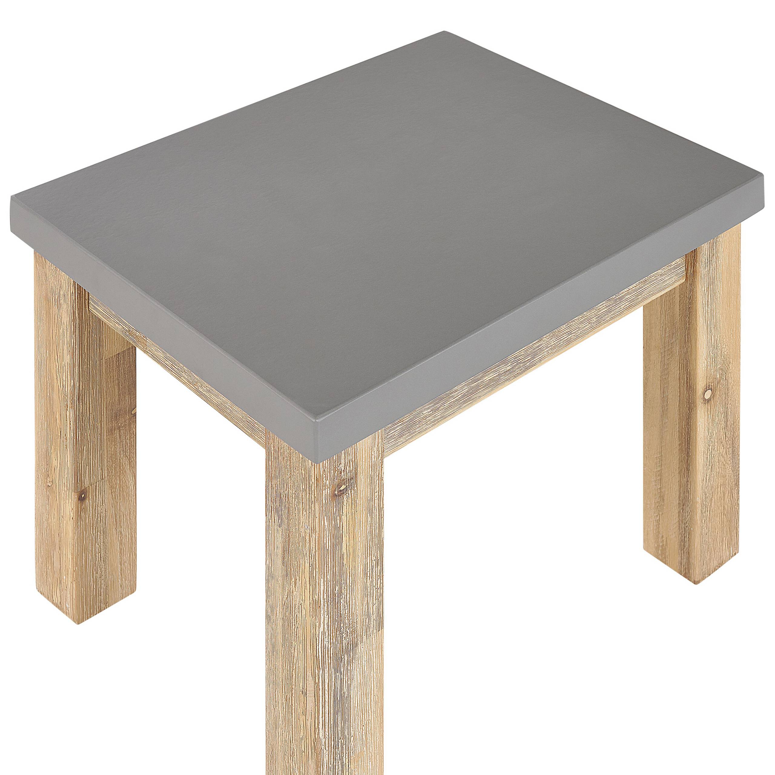 Beliani - Chaise de jardin Fibre-ciment Gris OSTUNI - Beliani - Imagen 7