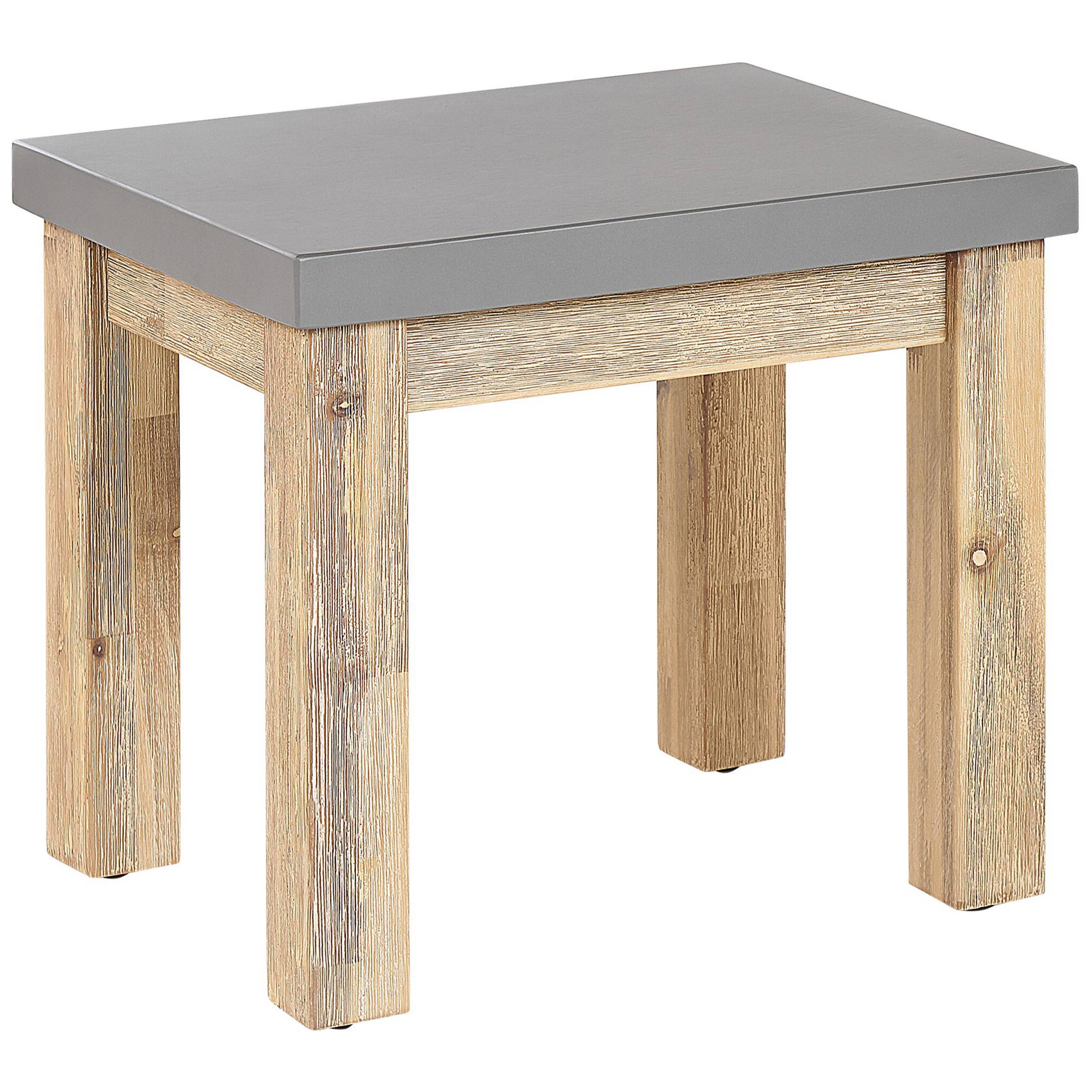 Beliani - Chaise de jardin Fibre-ciment Gris OSTUNI - Beliani - Imagen 4
