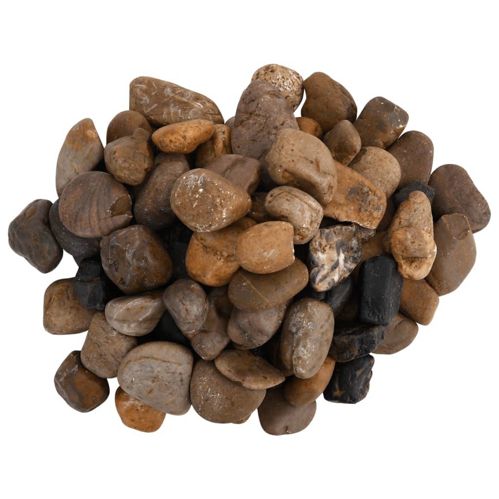 Galets Décoratifs Multicolores Pierres Naturelles pour Paillage Allée & Jardin 25 kg - ComfortXL Outdoor Living - Image 4