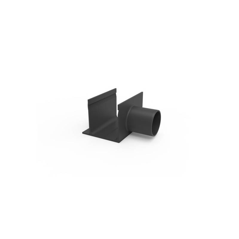 Accessoires pour caniveaux StarDrain - LINE ECO -         Pièce de raccord avec sortie latérale de Ø 50 mm - Image 1