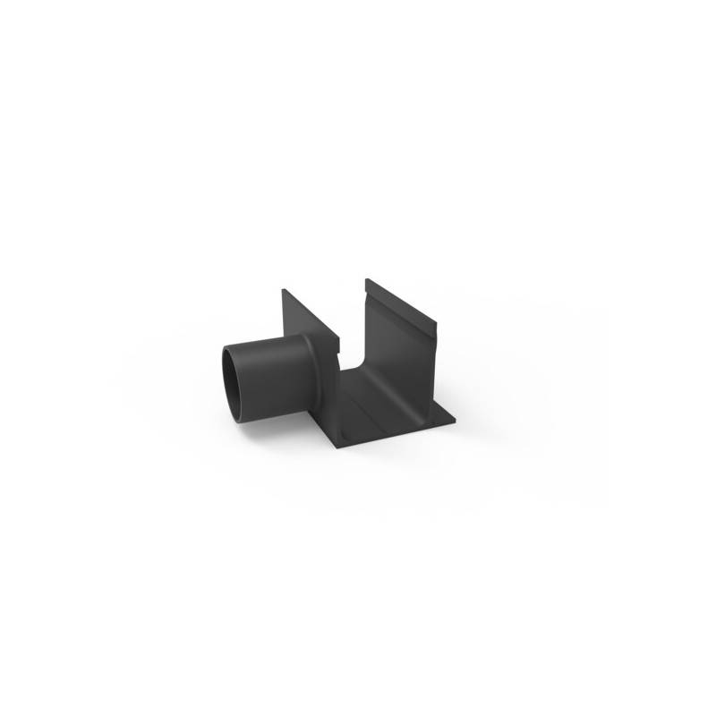 Accessoires pour caniveaux StarDrain - LINE ECO -         Pièce de raccord avec sortie latérale de Ø 50 mm - Image 2