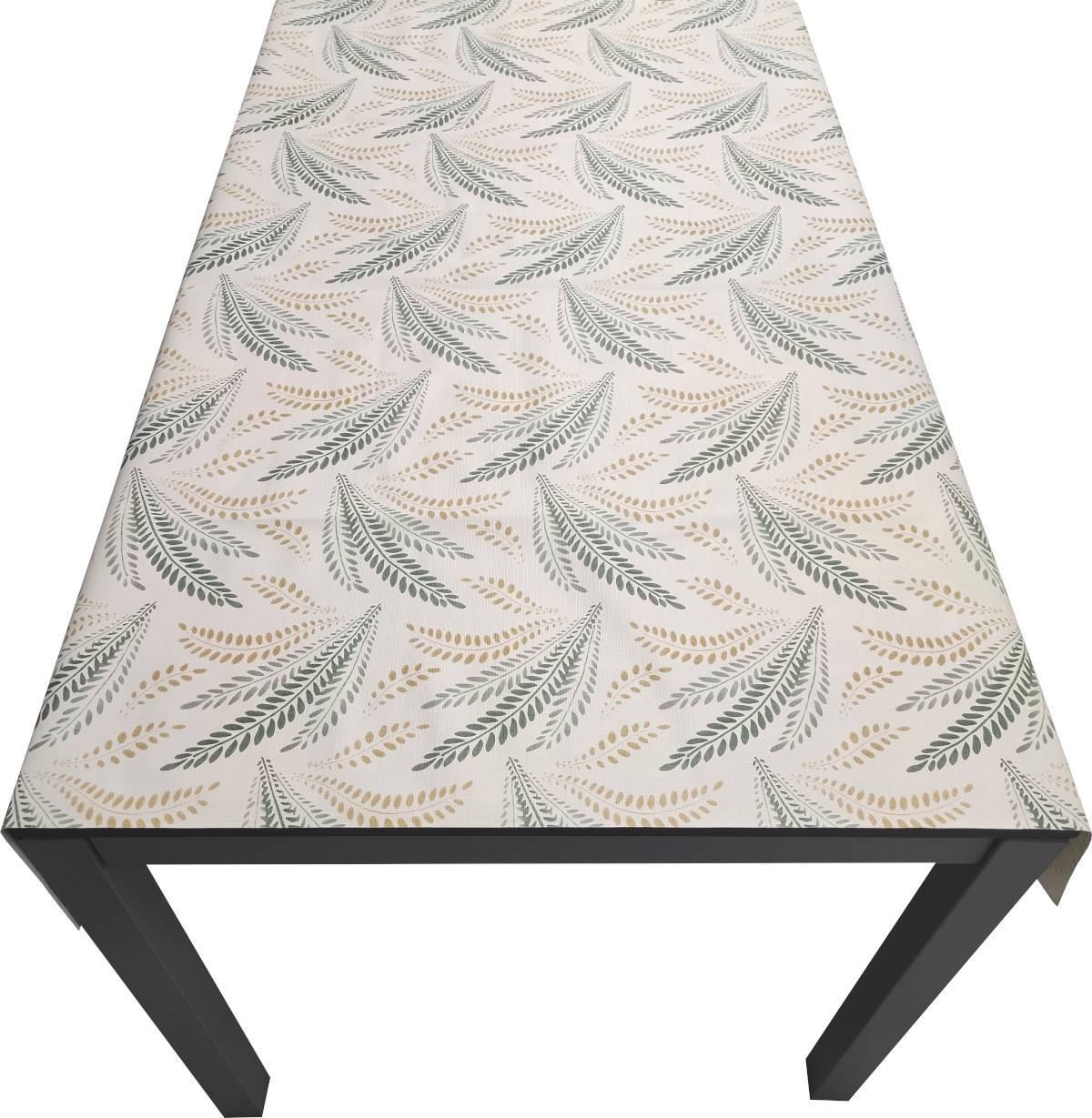 Nappe Composition PVC Base Polyester Anti-taches Pointes Taille 140X220 CM - Image 2