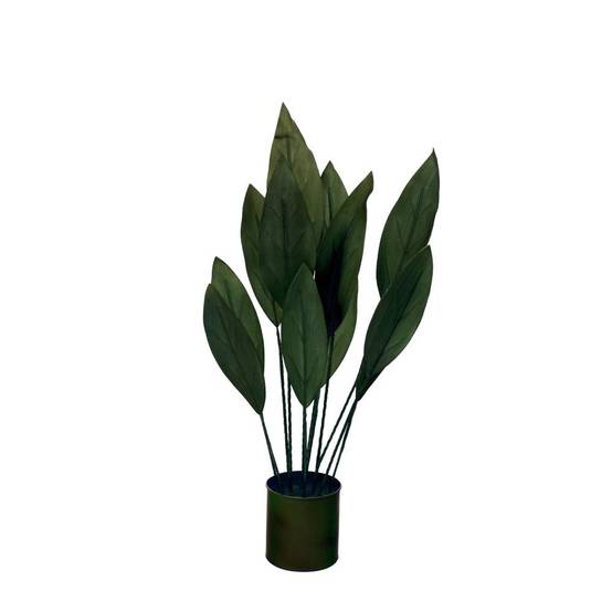 Amadeus - Plante artificielle Strelitzia verte 120 cm