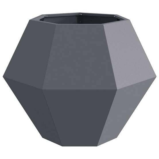 Vidaxl - Jardinière Anthracite 75 x 75 x 60 cm Acier vidaXL 884042 - Image 6