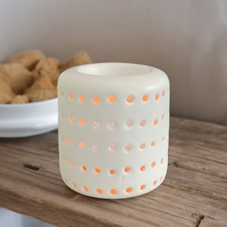 Brûleur Cire Parfumée Fondant Parfumé – Brûle Parfum et Diffuseur Huile Essentielle Aromathérapie – Céramique-Haut 9,5cm – Zen'Arôme - Image 8