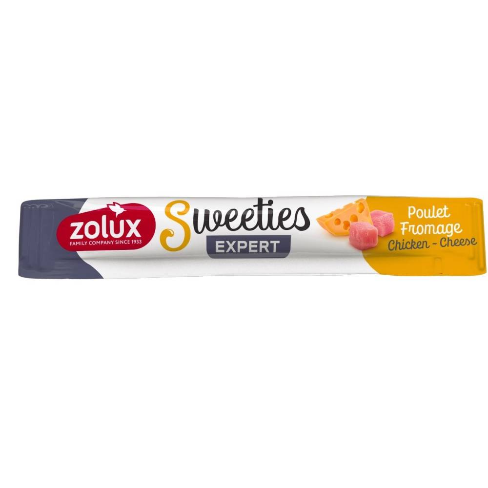 Zolux - un Stick crème poulet fromage SWEETIES 14 g pour chien - Image 2