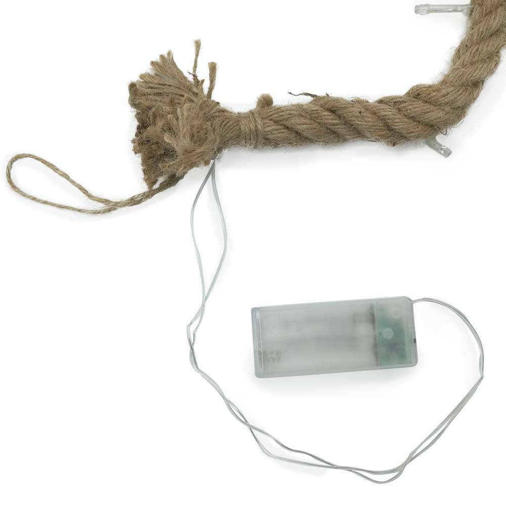 Sans Marque - Boule LED lumineuse suspension corde - Imagen 4