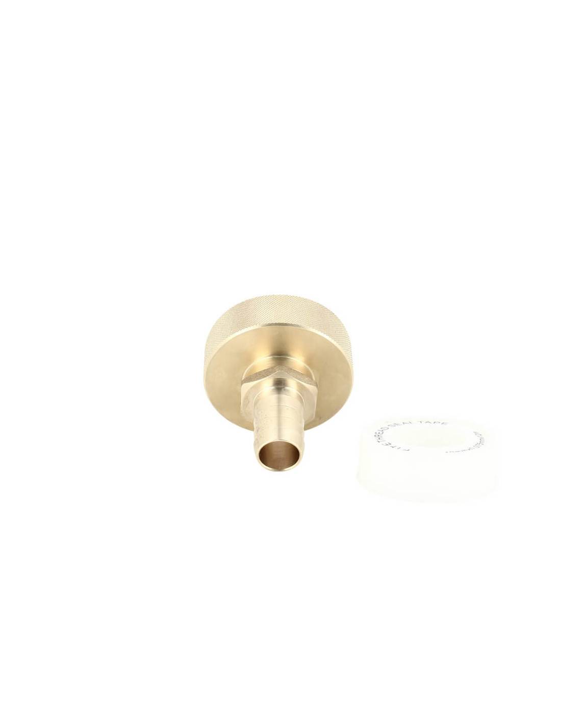 Raccord cuve S60X6 laiton - Embout droit Diamètre 19 mm - Imagen 3