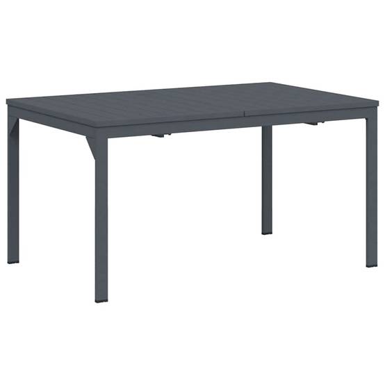 Table de Jardin Extensible 210 cm en Acier Anthracite, Design Moderne pour 10 Personnes – ComfortXL Outdoor Living - Image 2