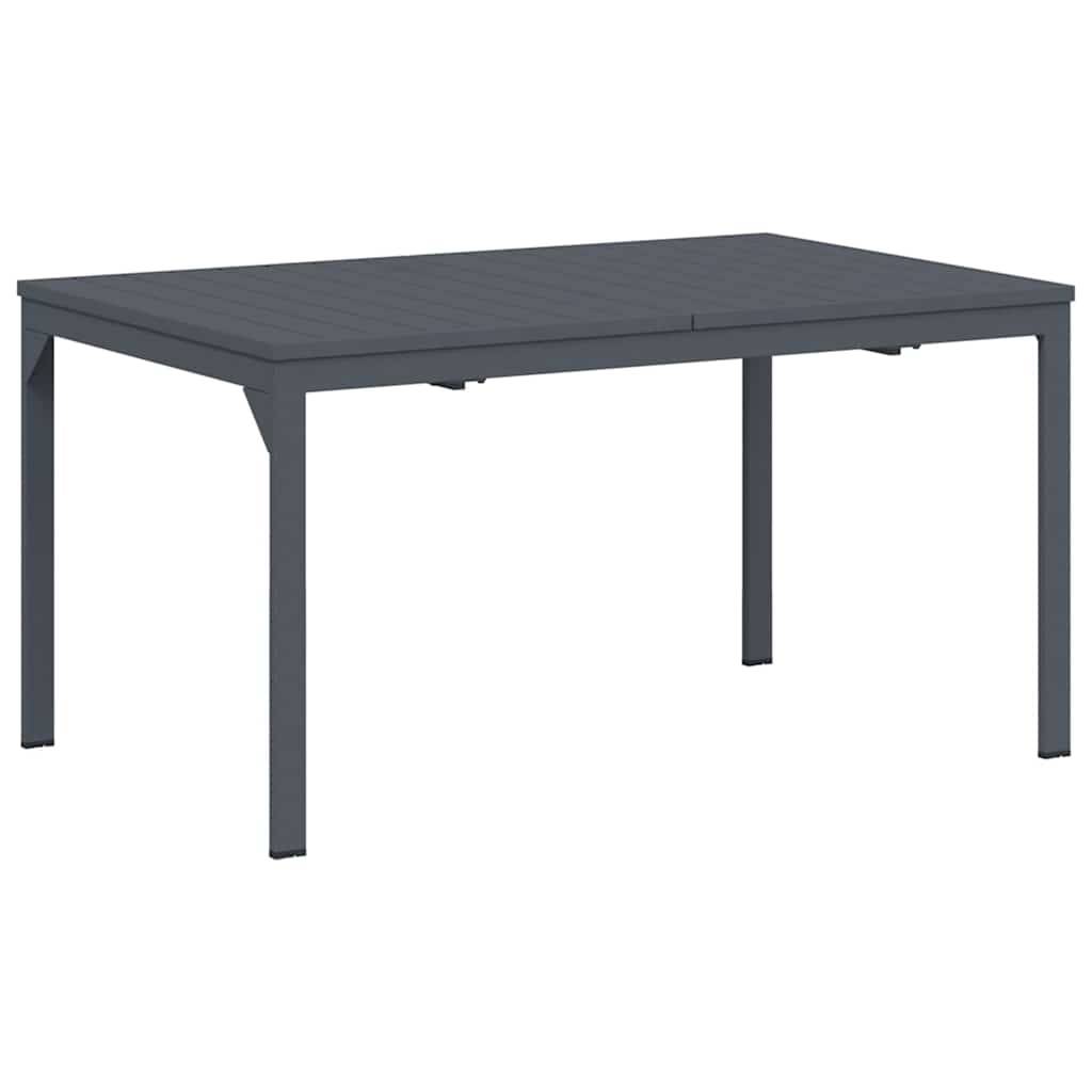 Table de Jardin Extensible 210 cm en Acier Anthracite, Design Moderne pour 10 Personnes – ComfortXL Outdoor Living - Image 2