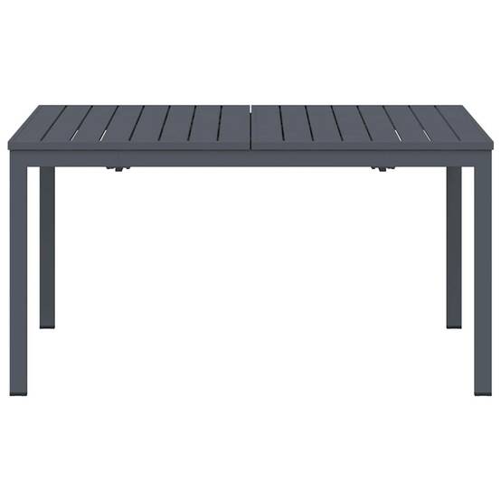Table de Jardin Extensible 210 cm en Acier Anthracite, Design Moderne pour 10 Personnes – ComfortXL Outdoor Living - Image 5