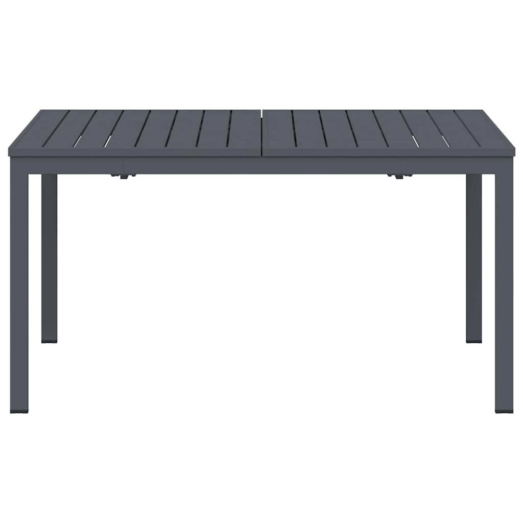 Table de Jardin Extensible 210 cm en Acier Anthracite, Design Moderne pour 10 Personnes – ComfortXL Outdoor Living - Image 5