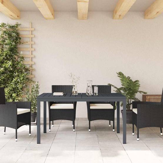 Table de Jardin Extensible 210 cm en Acier Anthracite, Design Moderne pour 10 Personnes – ComfortXL Outdoor Living - Image 4