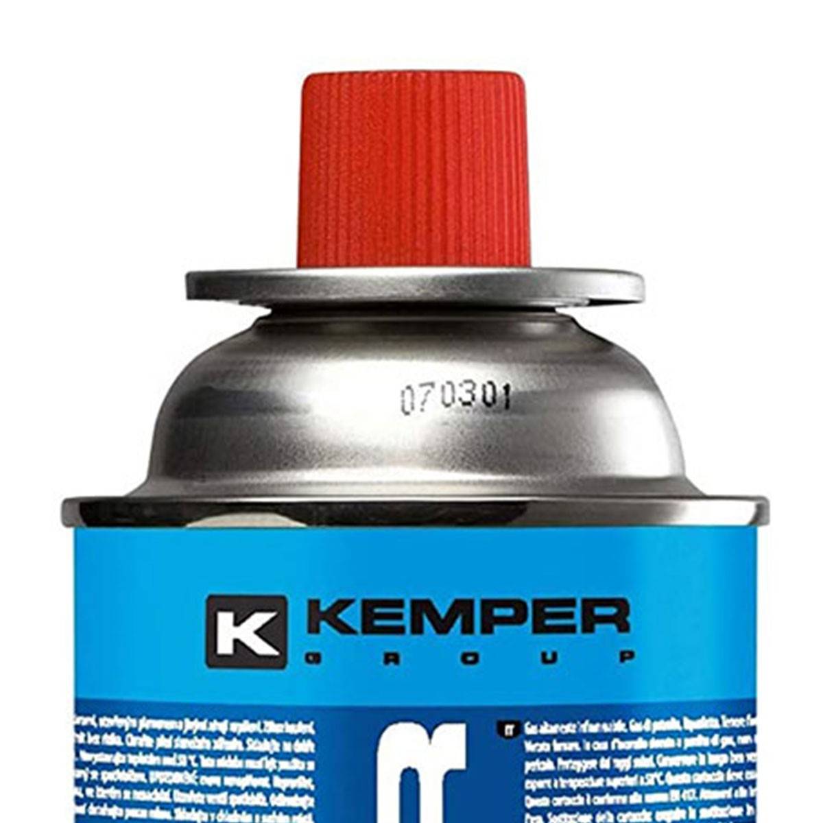 Pack 12 Cartouches Gaz Butane 390 ml 227 g Valve Sécurité pour Réchaud Portable Chalumeau Lampe à Gaz KEMPER - Imagen 6