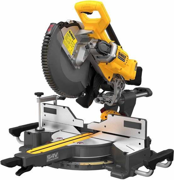 Scie à onglets 305 mm XR 54V Brushless - DEWALT - avec 2 batteries Flexvolt 54V 3.0Ah - chargeur - DCS781X2-QW - Imagen 2