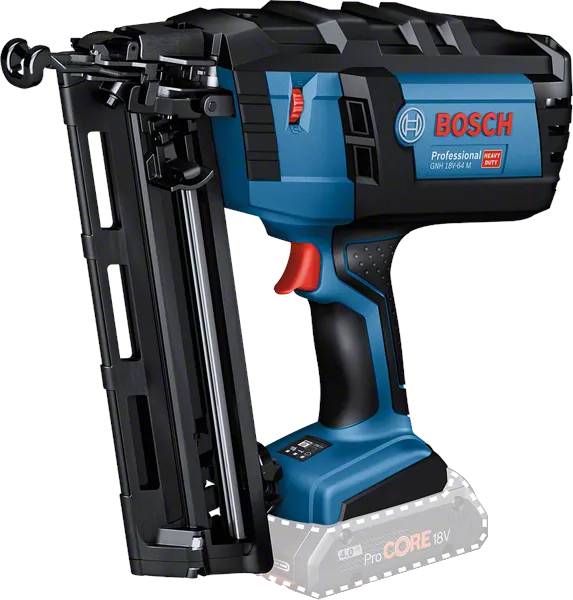 Bosch - Cloueur bois 18V GNH 18V-64 M Professional mode rafale (sans batterie ni chargeur) + coffret L-BOXX - BOSCH - 0601481001 - Imagen 2