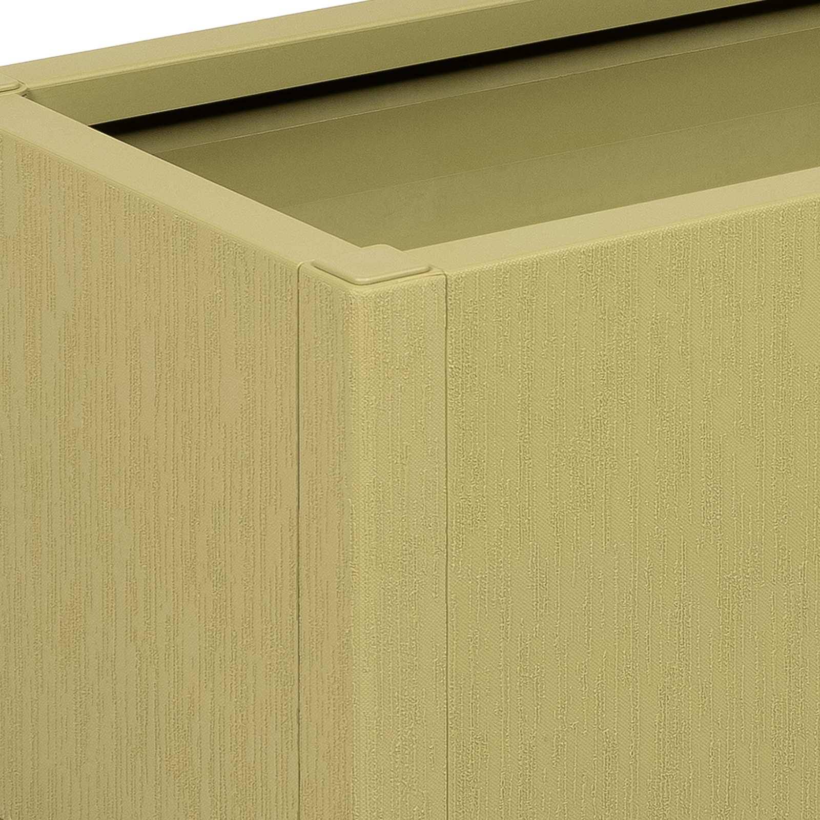 ComfortXL - Grande Jardinière Rectangulaire 80L PP Vert pour Jardin et Balcon Bac à Fleurs - ComfortXL Outdoor Living - Image 7