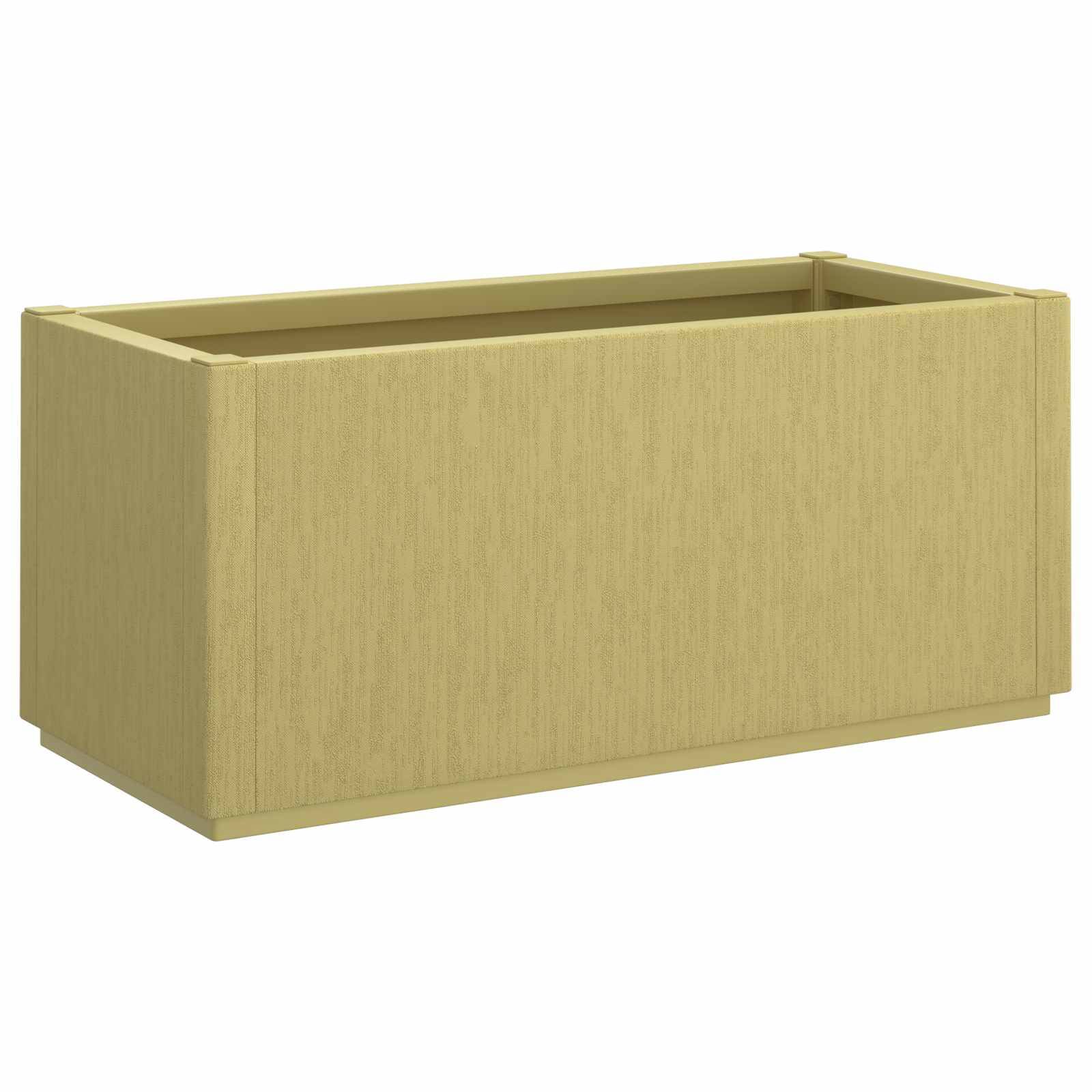 ComfortXL - Grande Jardinière Rectangulaire 80L PP Vert pour Jardin et Balcon Bac à Fleurs - ComfortXL Outdoor Living - Image 2