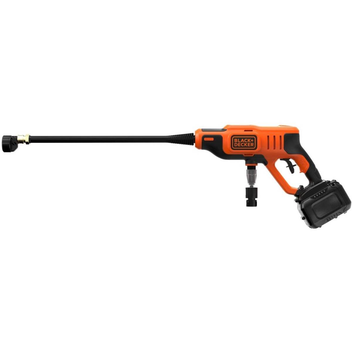 Nettoyeur haute pression à Batterie 18V 2Ah  24 bar 350 PSI Chargeur inclus Black & Decker - Imagen 2