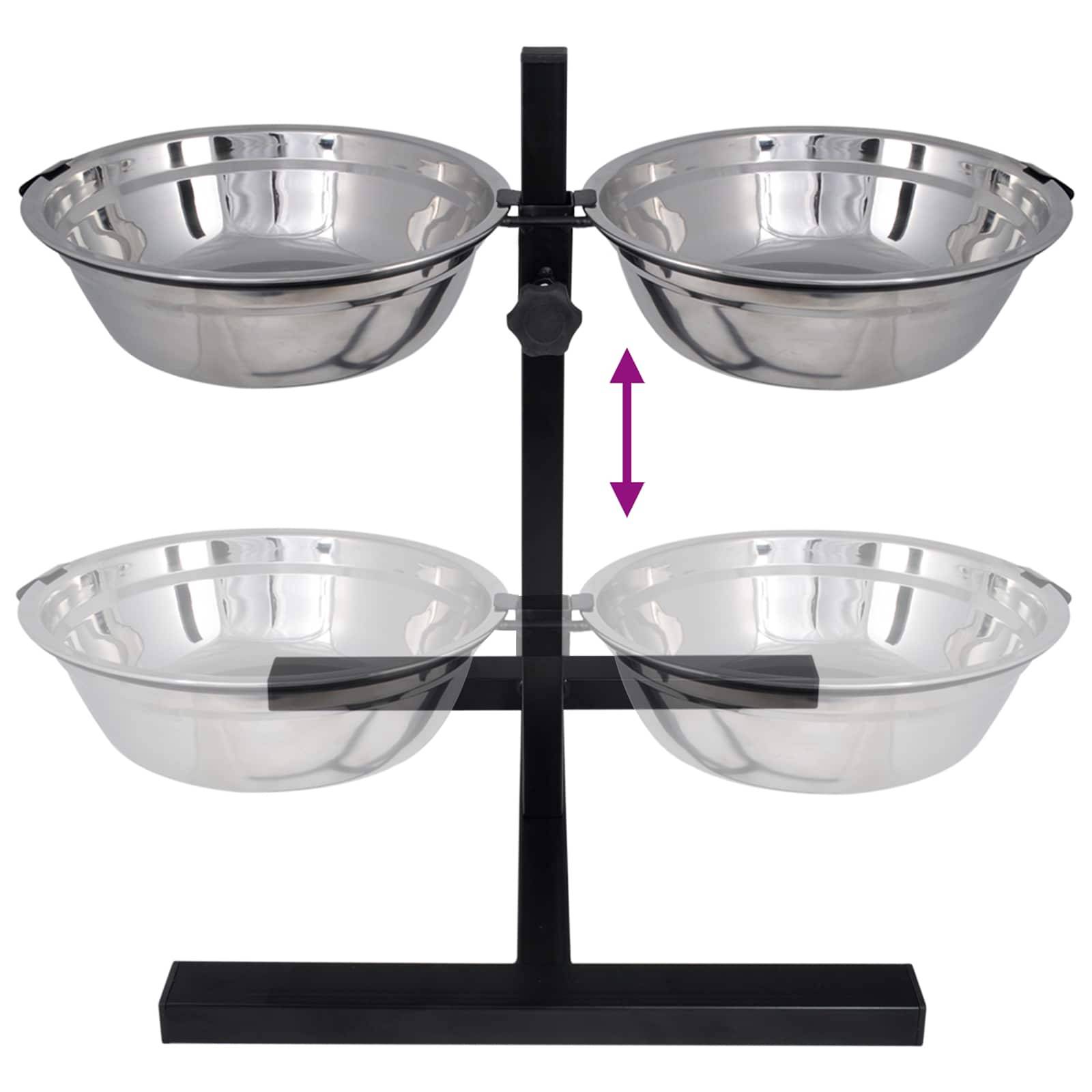 Vidaxl - Support de nourriture et bol avec nourriture pour chien vidaXL 3053621 - Image 9