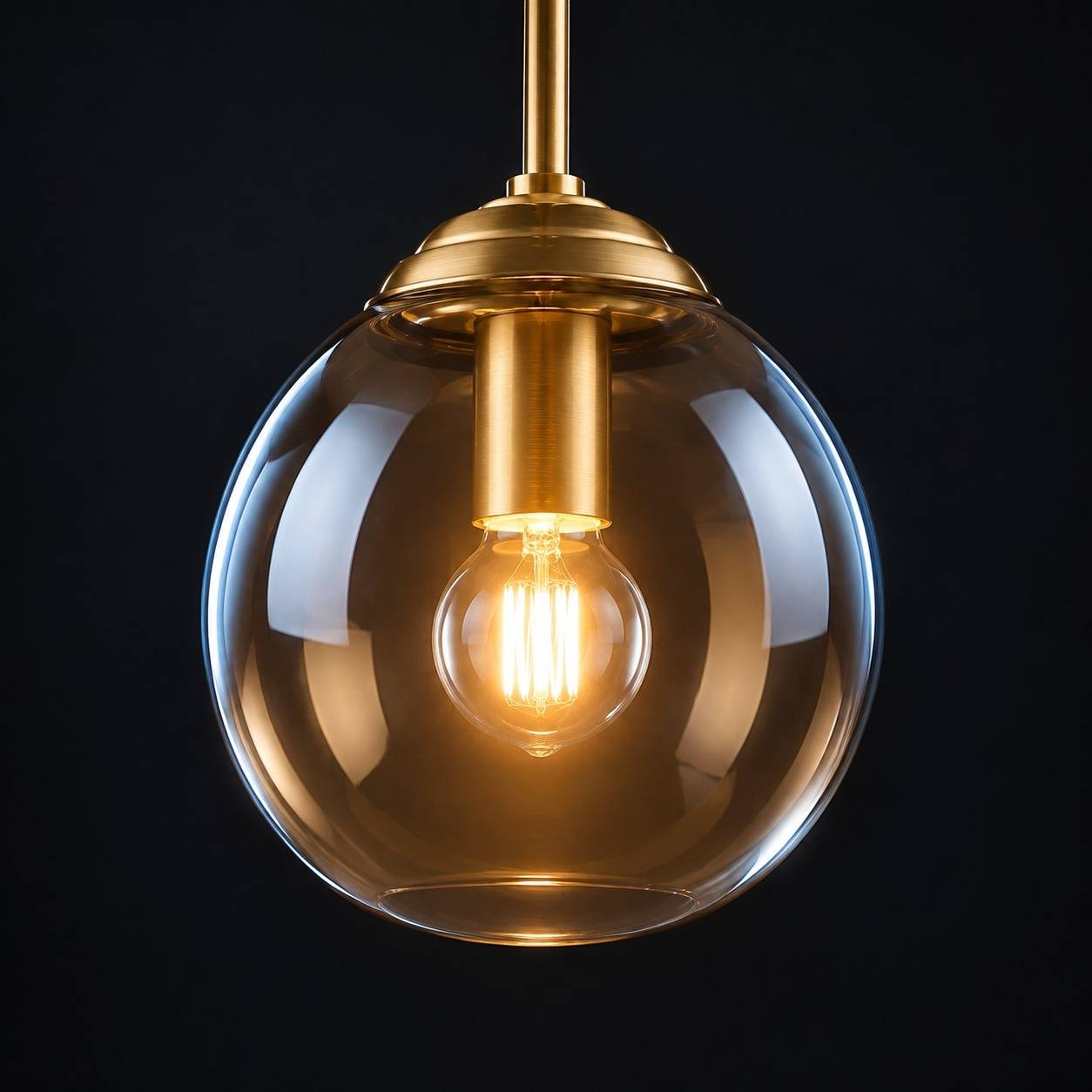 Suspension Industrielle 3 Lampes Verre Sphérique Métal Cuivre
(54 caractères) - Image 7