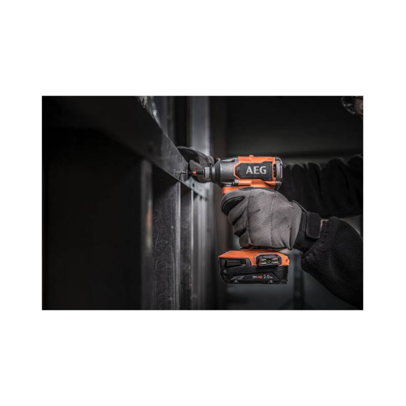 Aeg - Visseuse à chocs AEG 18V Brushless - sans batterie ni chargeur - BSS18C3B3-0 - Image 5