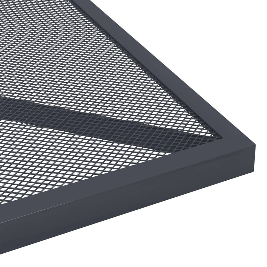 Table bois composite Ikast Anthracite 50 X 50 X 72 cm - P87209A - Image 5