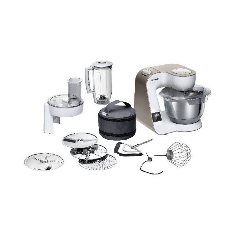 Bosch - Robot pâtissier multifonction 3.9l 1000w blanc/champagne MUM5XW20 Bosch - Image 2