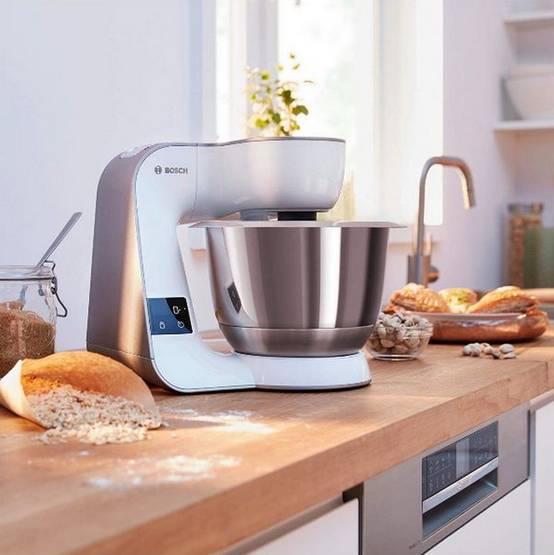 Bosch - Robot pâtissier multifonction 3.9l 1000w blanc/champagne MUM5XW20 Bosch - Image 3