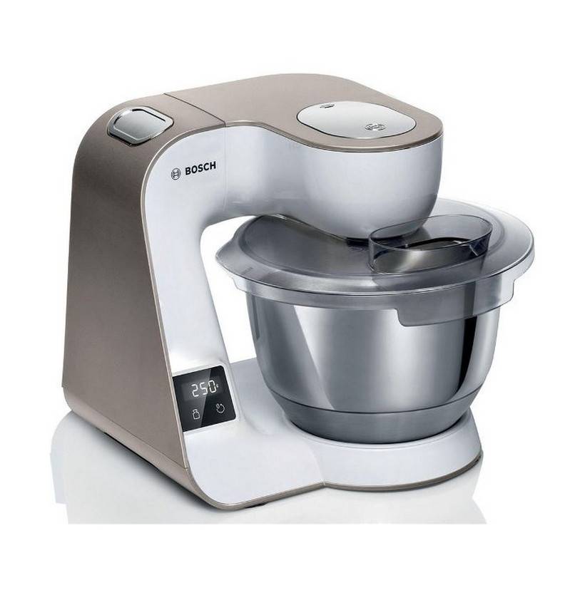 Bosch - Robot pâtissier multifonction 3.9l 1000w blanc/champagne MUM5XW20 Bosch - Image 1