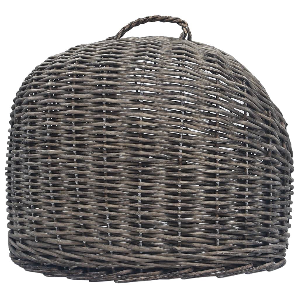 Vidaxl - Cage de transport pour chats Gris 50x42x40 cm Saule naturel vidaXL 170905 - Imagen 7