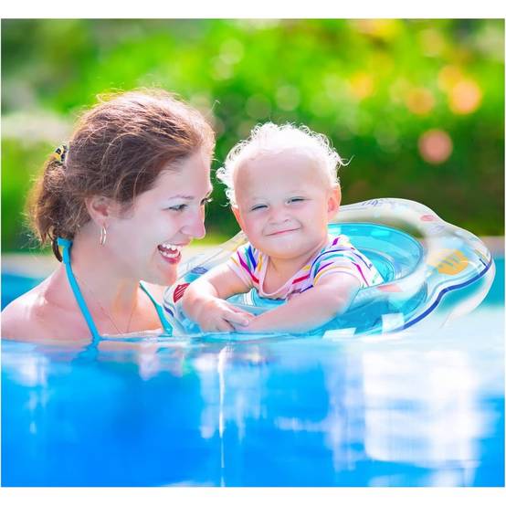 Bouée bébé 6-36 mois avec siège intégré sécurisé - Living123 - Image 6