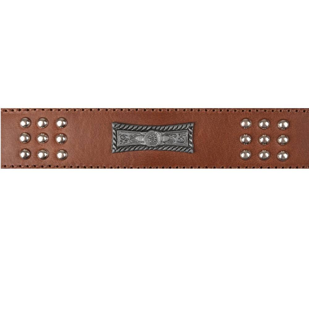 Collier Cuir SEDONA brun taille XXL 51-60 cm pour chien - Imagen 3