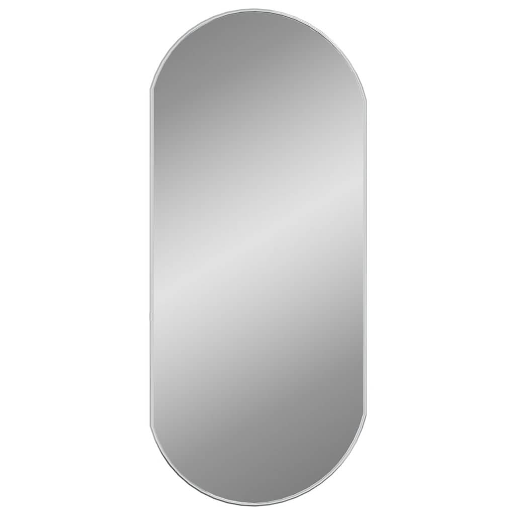 Maison Chic - Miroir mural Argenté 90x40 cm Ovale Maison Chic - Image 3
